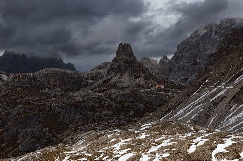 пасмурно в Lavaredo