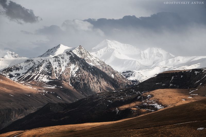 Горы, снег, фототур, Кавказ, свет, Апрель в горах фото превью