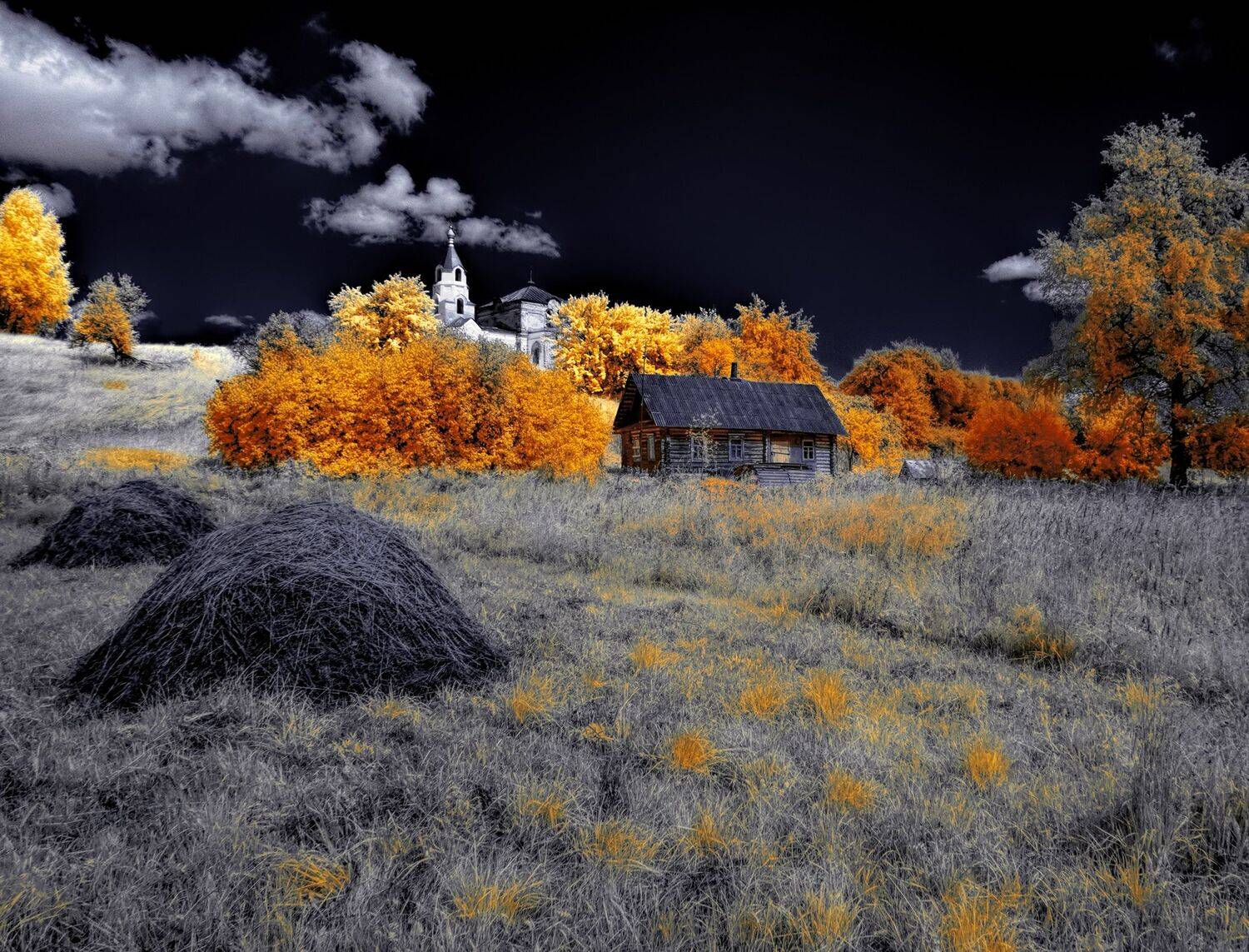 infrared,ик-фото,инфракрасное фото, инфракрасная фотография, пейзаж, лето, Sixten ( Сергей )