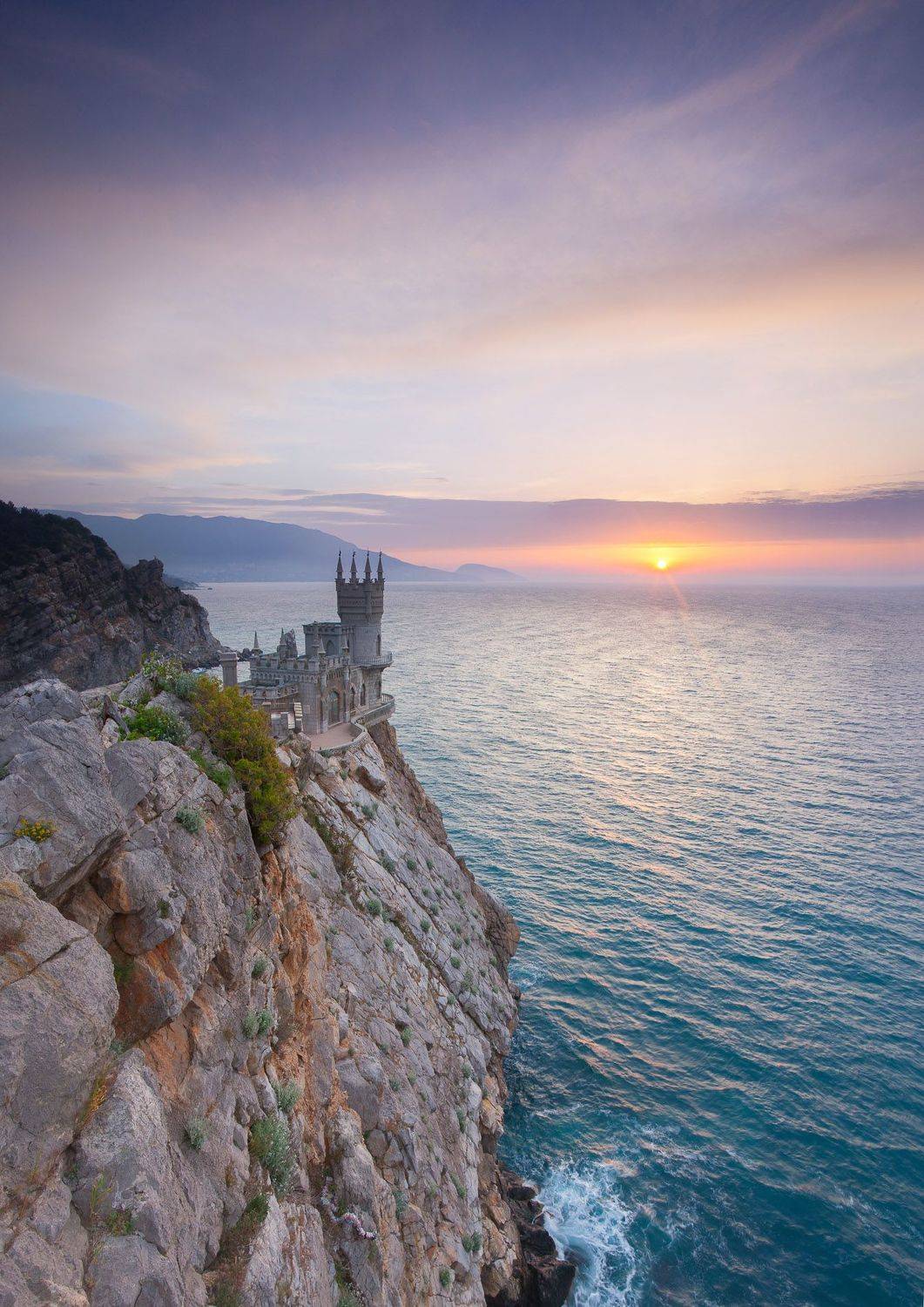 ласточкино гнездо, ялта, крым, ай-тодор, мисхор, черное море, ялтинский залив, мартьян, гаспра, мыс ай-тодор, Serge Titov