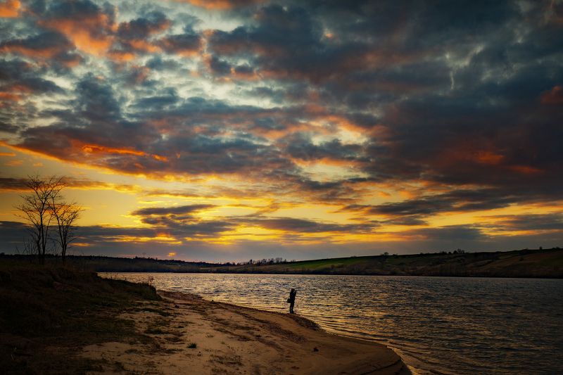 west photographer lake light color  фото превью