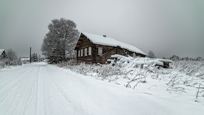 великий двор,вологодчина,кема,север,зима *** фото превью