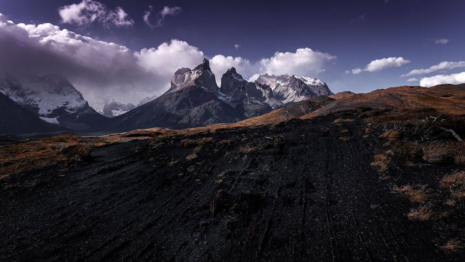 los cuernos, mountain, chile, landscape, patagonia, Токарев Олег