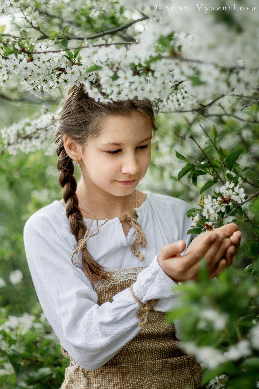 детский портрет, весенняя фотосессия, фотосессия на природе, фотограф Лисичанск, портрет,, Анна Вязникова