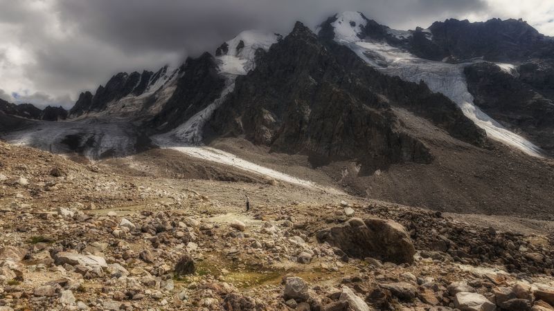пейзаж, горы, кавказские горы, природа россии, кабардино-балкария, Горы великаны фото превью