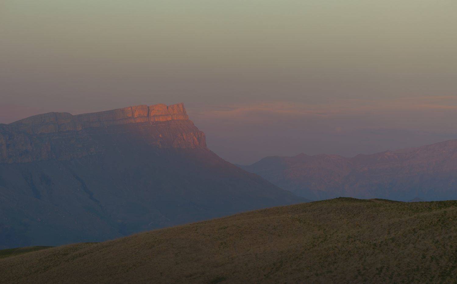 горы весна закат, Александр Жарников