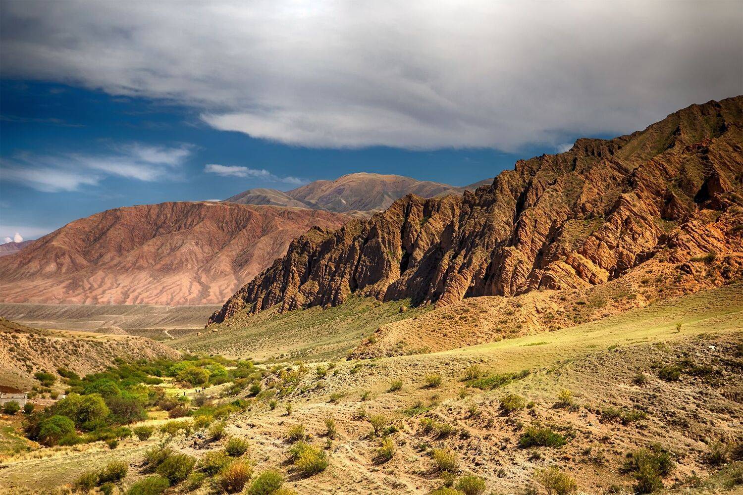 кыргызстан, горы, Элина Магалимова