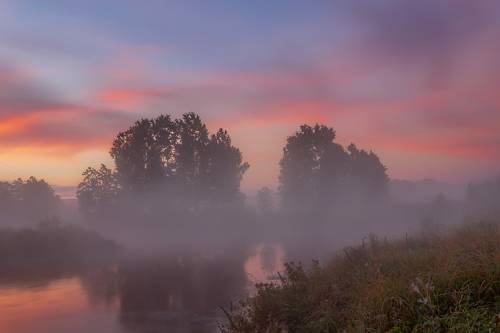 The beauty of the rising sun