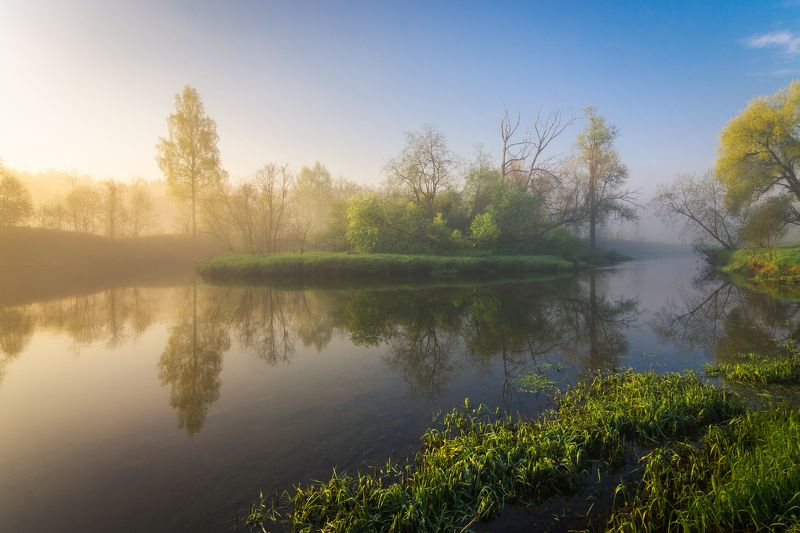 Майские туманы на Истре фото превью