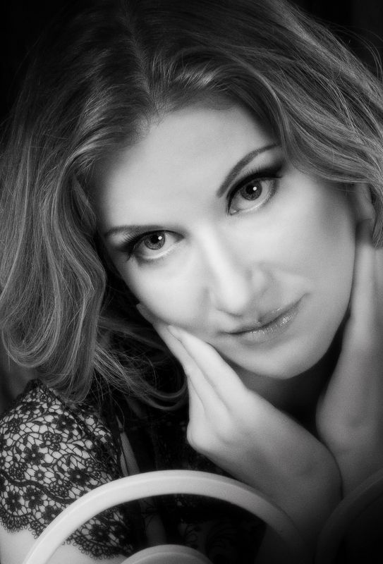 портрет;ч/б * * * фото превью