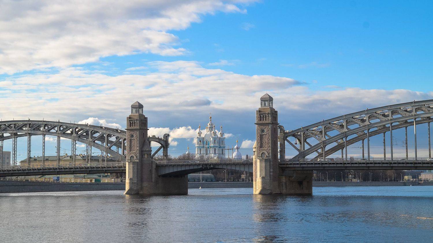 город, архитектура, питер, смольный собор, день, весна, Валерий Верещако