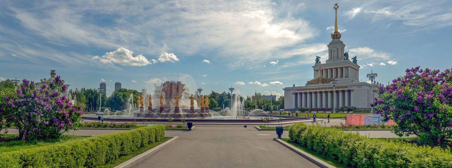 Панорама фонтана "Дружба народов". Автор: Валерий , Валерий