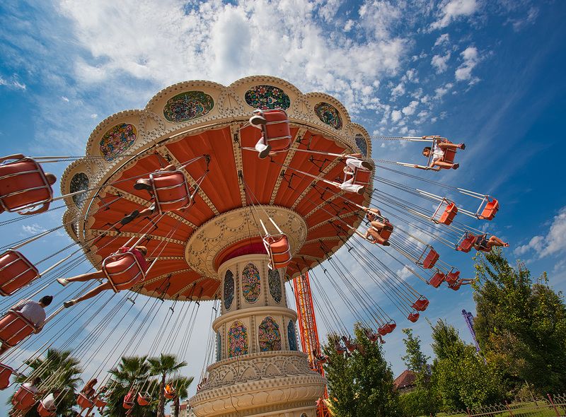 сочи, карусель, смех, веселье, парк Веселый день фото превью