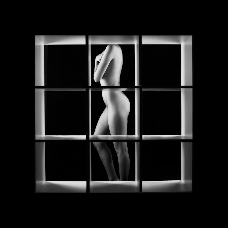 black and white Пиксели фото превью