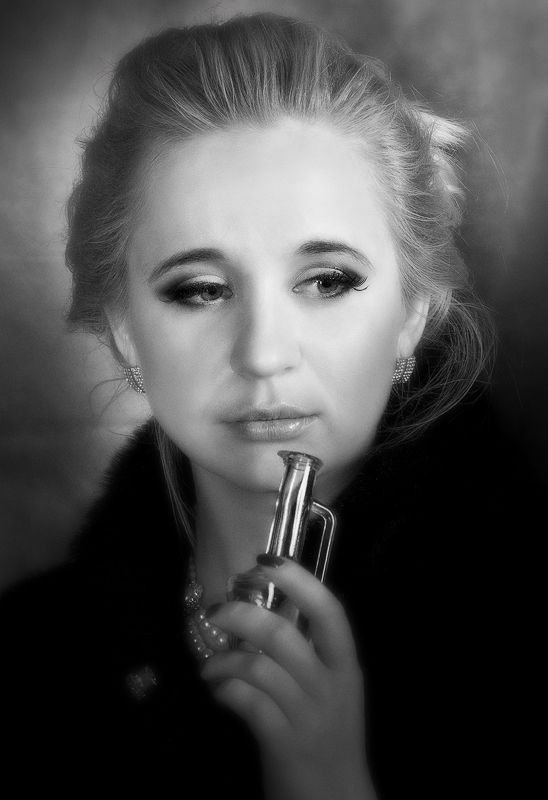 портрет;ч/б * * * фото превью