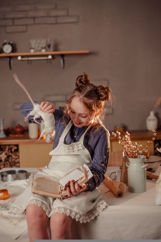 девочка,крыса,поварята Главный повар фото превью