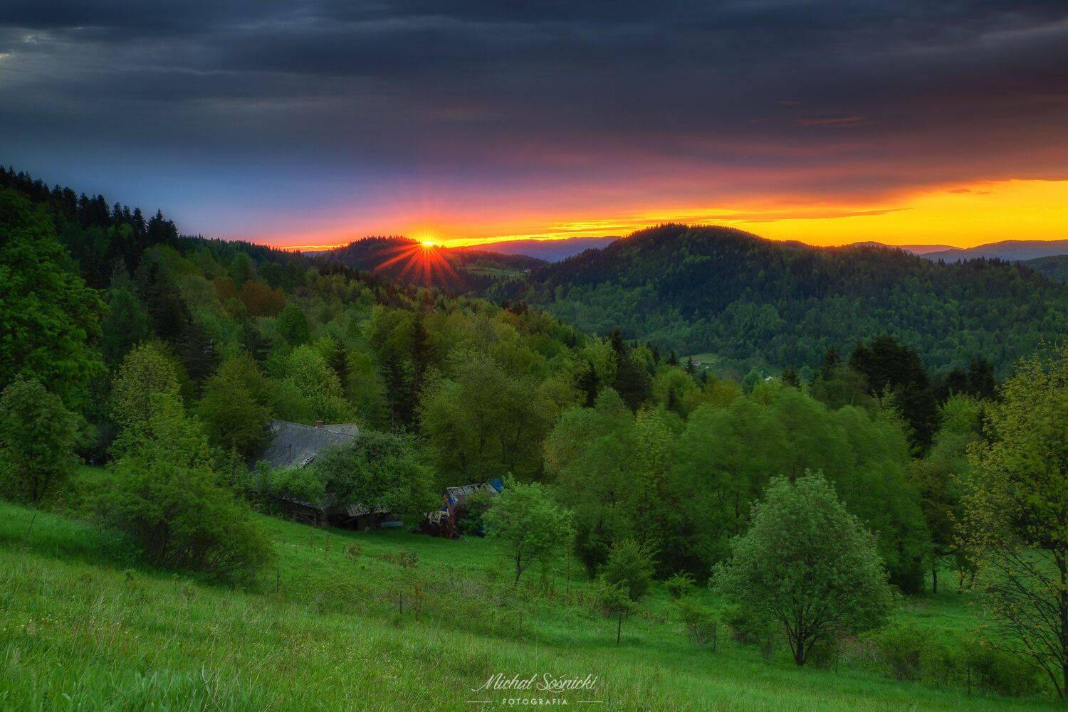 #poland #zawoja #country #mountains #today #sunrise #sky #color #pentax, Michał Sośnicki