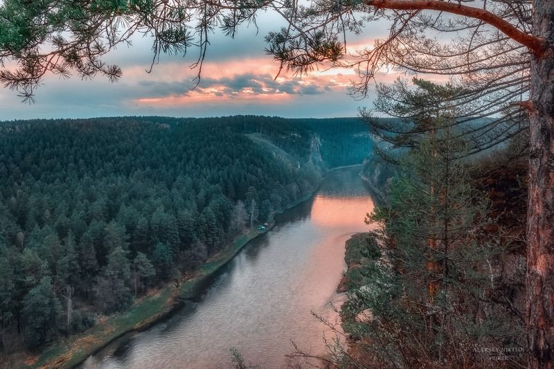 Река Ай (с башкирского — Лунная) фото превью