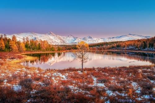 После заката на оз.Киделю