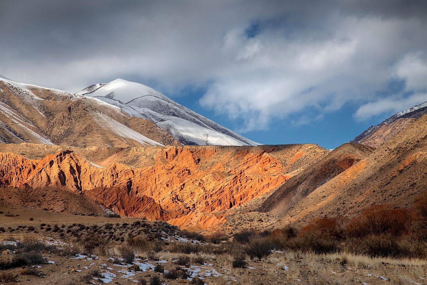 кыргызстан, горы, Элина Магалимова