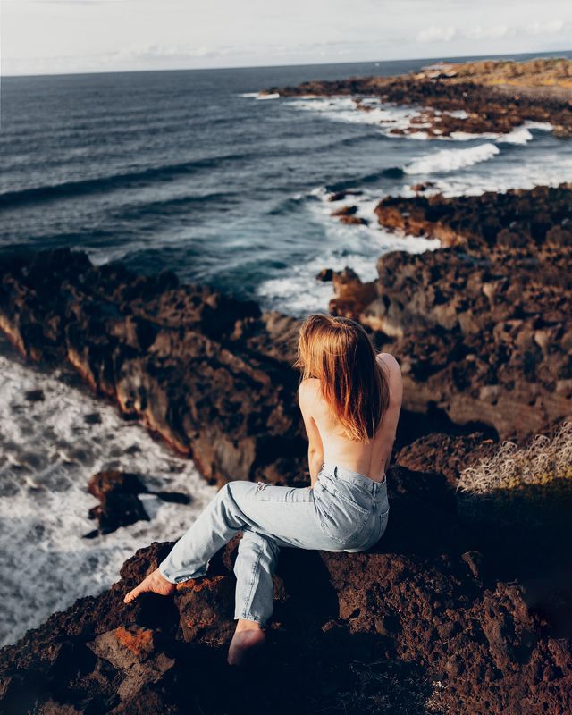 портрет, portrait, people, girl, lady, жанр, mood, soul, девушка, nature, nude, nu, film, фотография, mountains, photo, island, beach Naked фото превью