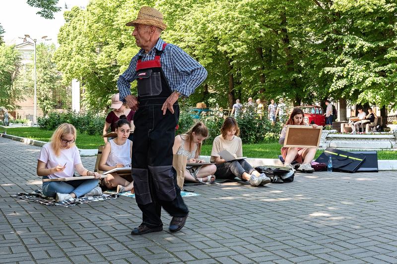 я рисую, я тебя рисую..:) фото превью