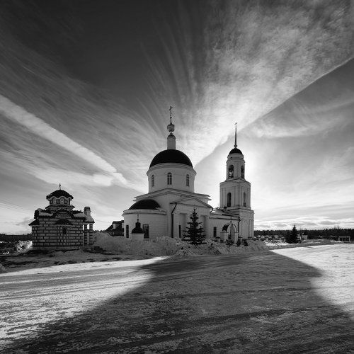 Радонеж. Церковь Преображения Господня