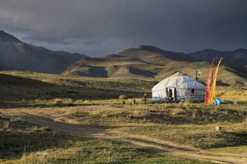 В Чуйской степи