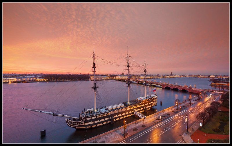 санкт, петербург, петроград, лениград, благодать, благодатъ, нева, река, осень, город ... про утреннюю БлагодатЪ... фото превью