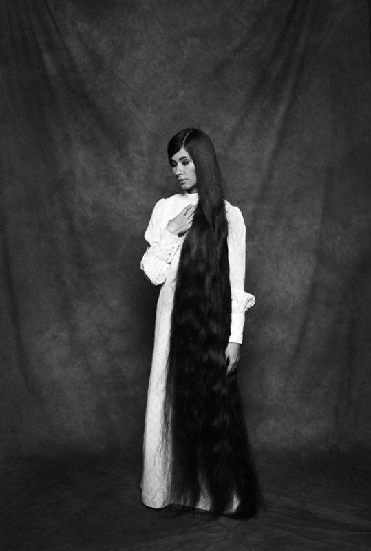 Black and white ., Hair, Portrait *** фото превью