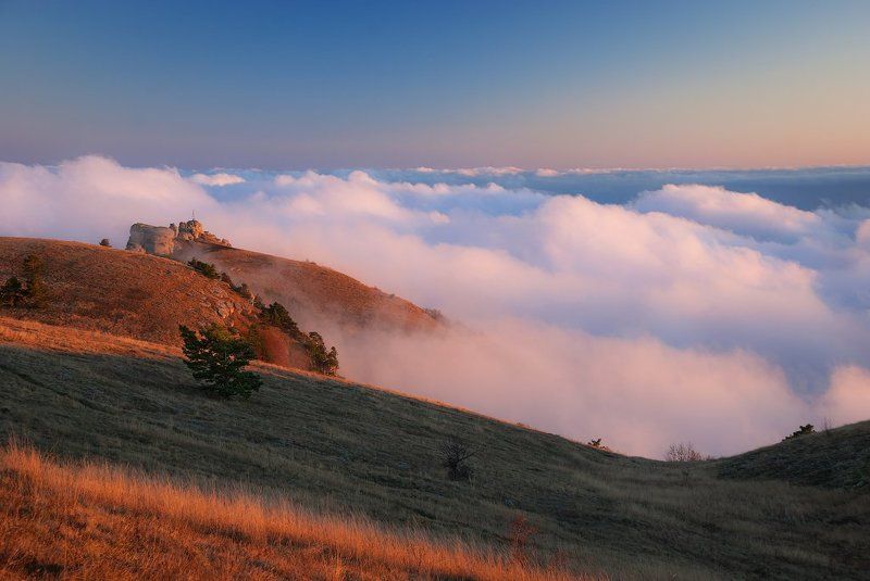 крым, демерджи Закатное фото превью