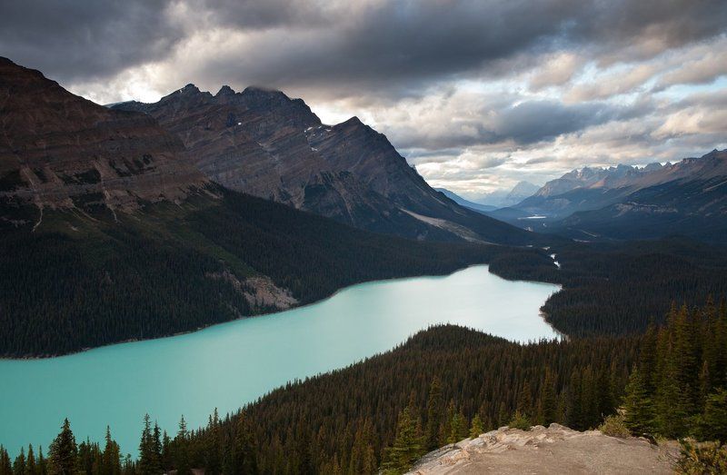 Canada, Lake, Mountains Peyto Lake фото превью