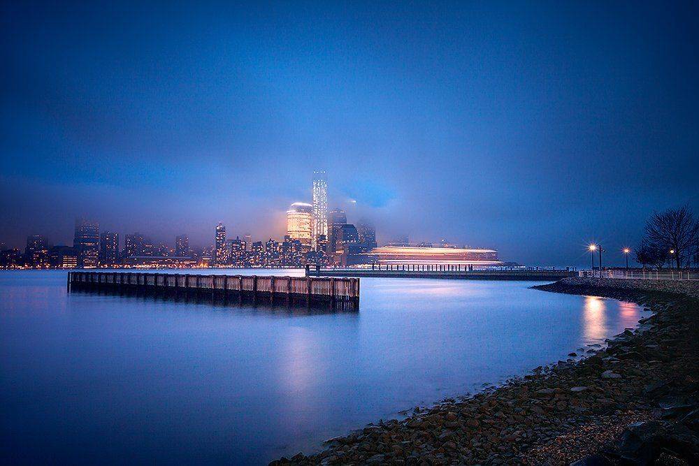 Clouds, Downtown, Manhattan, New York, Skylines, Alexandru Popovschi