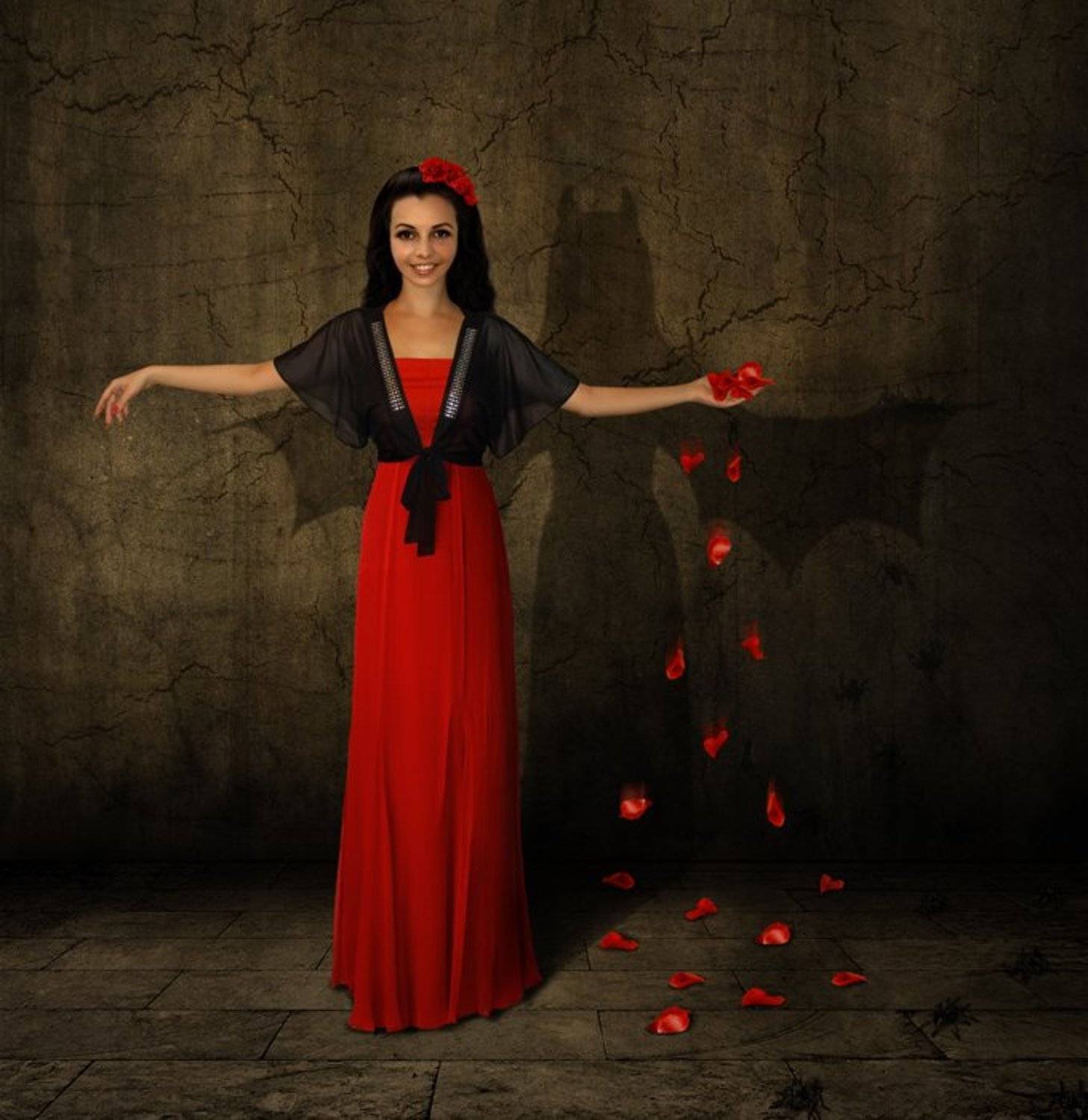 девушка тень, юмор, Iridi (Ирина Кузнецова)