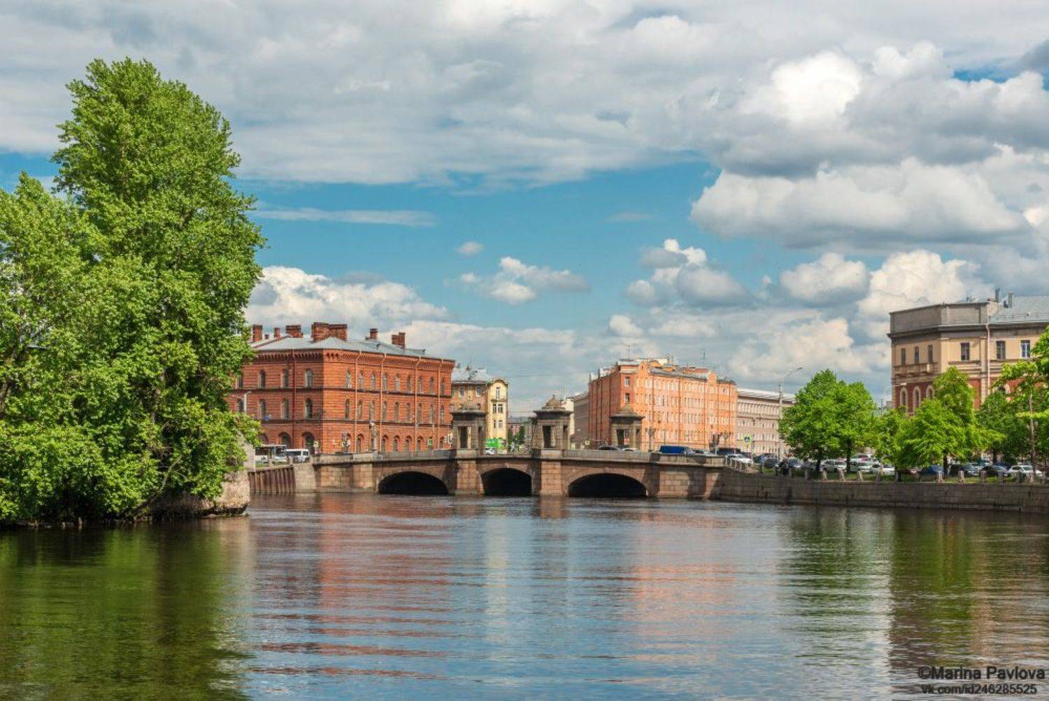 город, санкт-петербург, река фонтанка, старо-калинкин мост, городской пейзаж, архитектура,nikon, весенний акварельный петербург, Марина Павлова