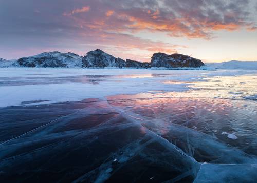 Рассвет возле мыса Кобылья голова