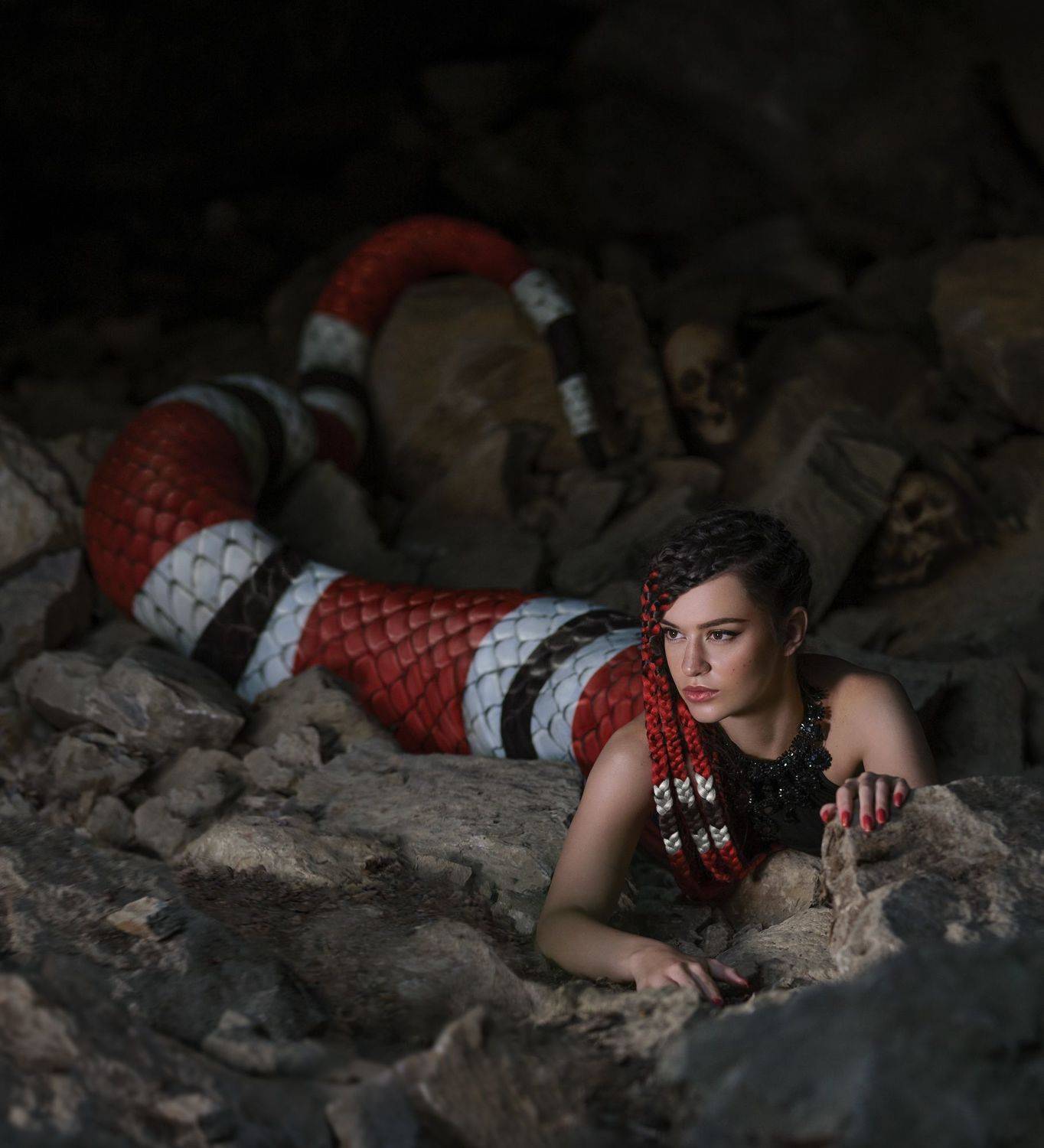 змея, ламия, фэнтези, королевская змея, Natalie Seitner