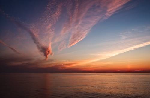 sunset clouds