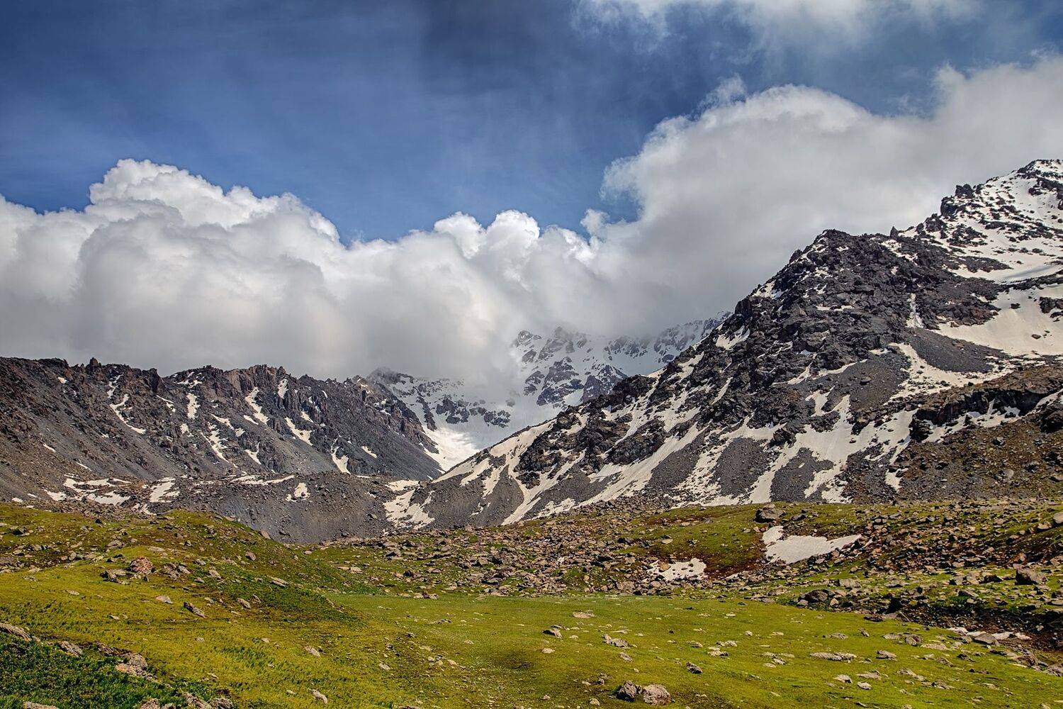 кыргызстан, горы, Элина Магалимова