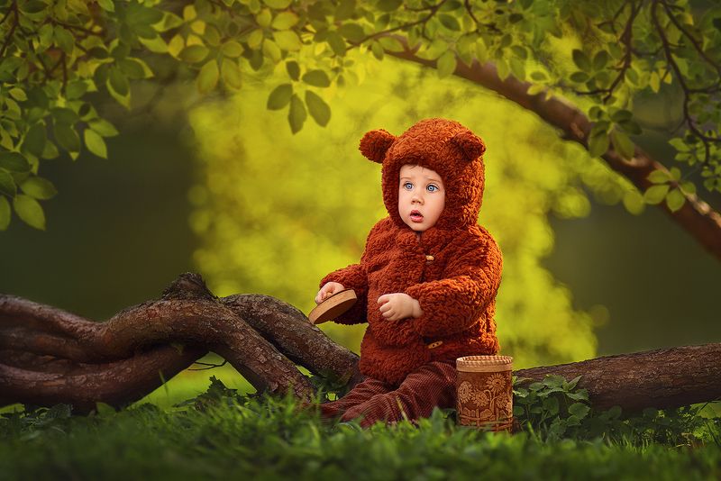 kid, child, children, baby, boy, charming, pretty, дети, малыш, детская фотосессия, детская фотография, children photography, летняя фотосессия, лето, медведь, мишка, дети модели, дети модели москва А где мёд? фото превью