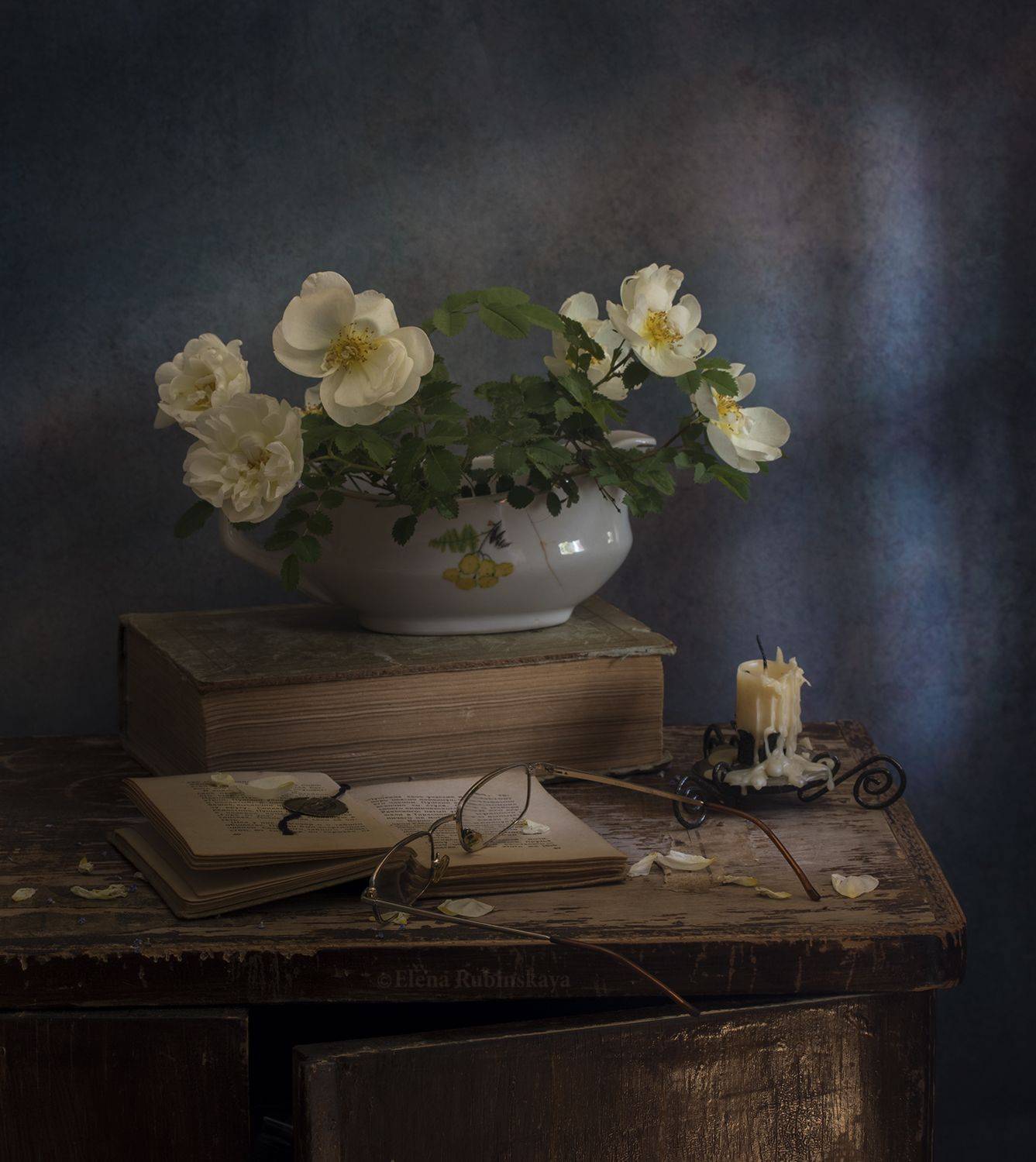 кострома,натюрморт,шиповник, Елена Рубинская