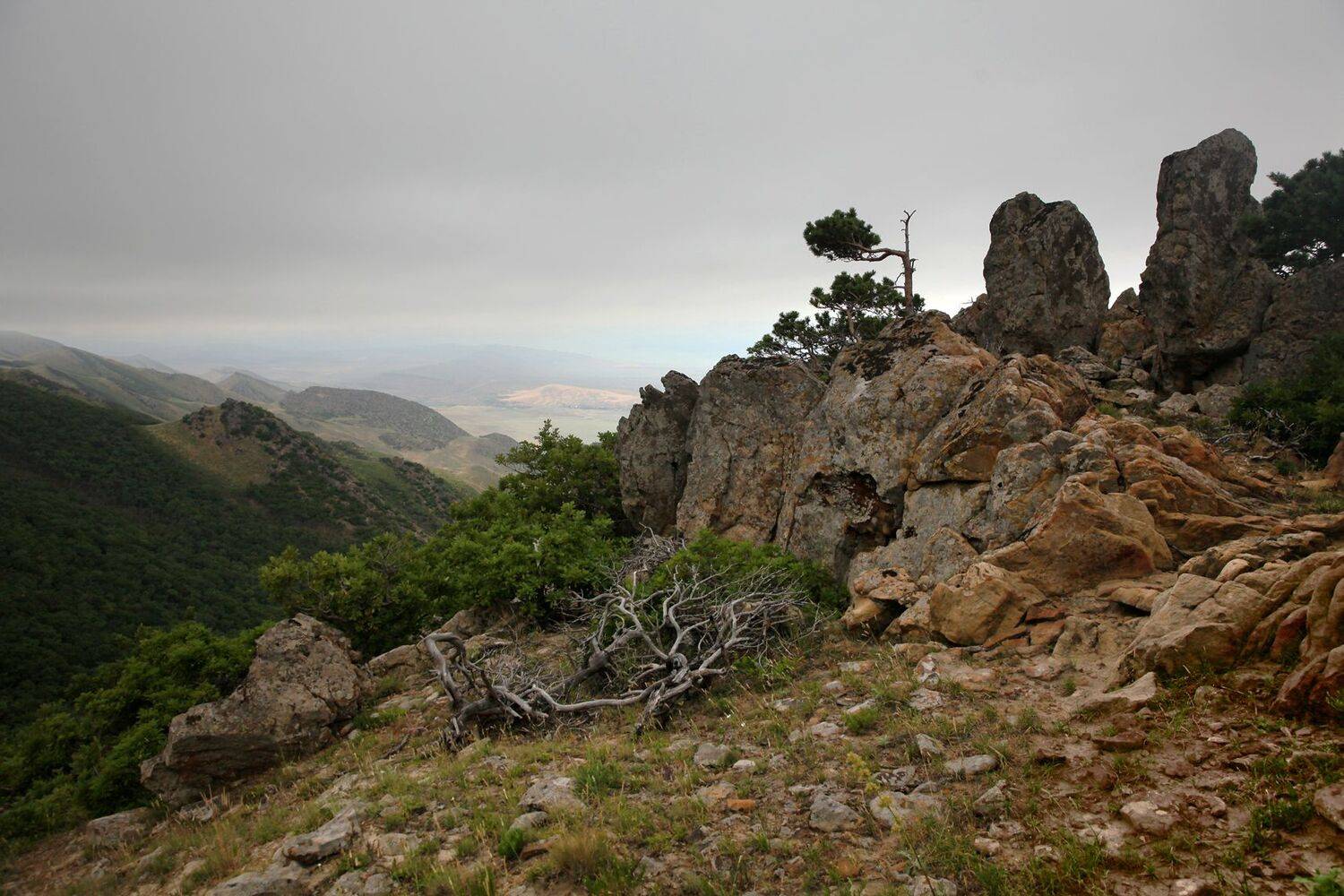 горы,вершины,пейзаж,небо,деревья,дагестан,природа, Marat Magov