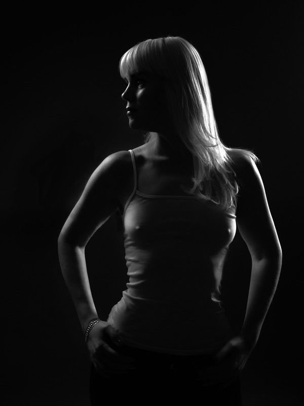 силуэт фото превью