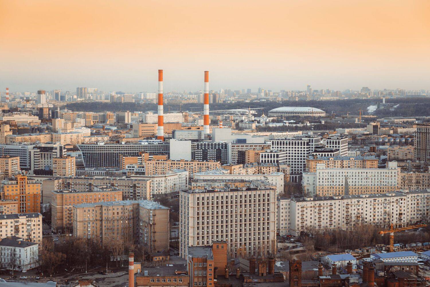 москва, вид, пейзаж, мегаполис,воробьевы,, Юрий Шурчков