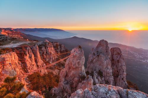 Рассвет на Ай Петри
