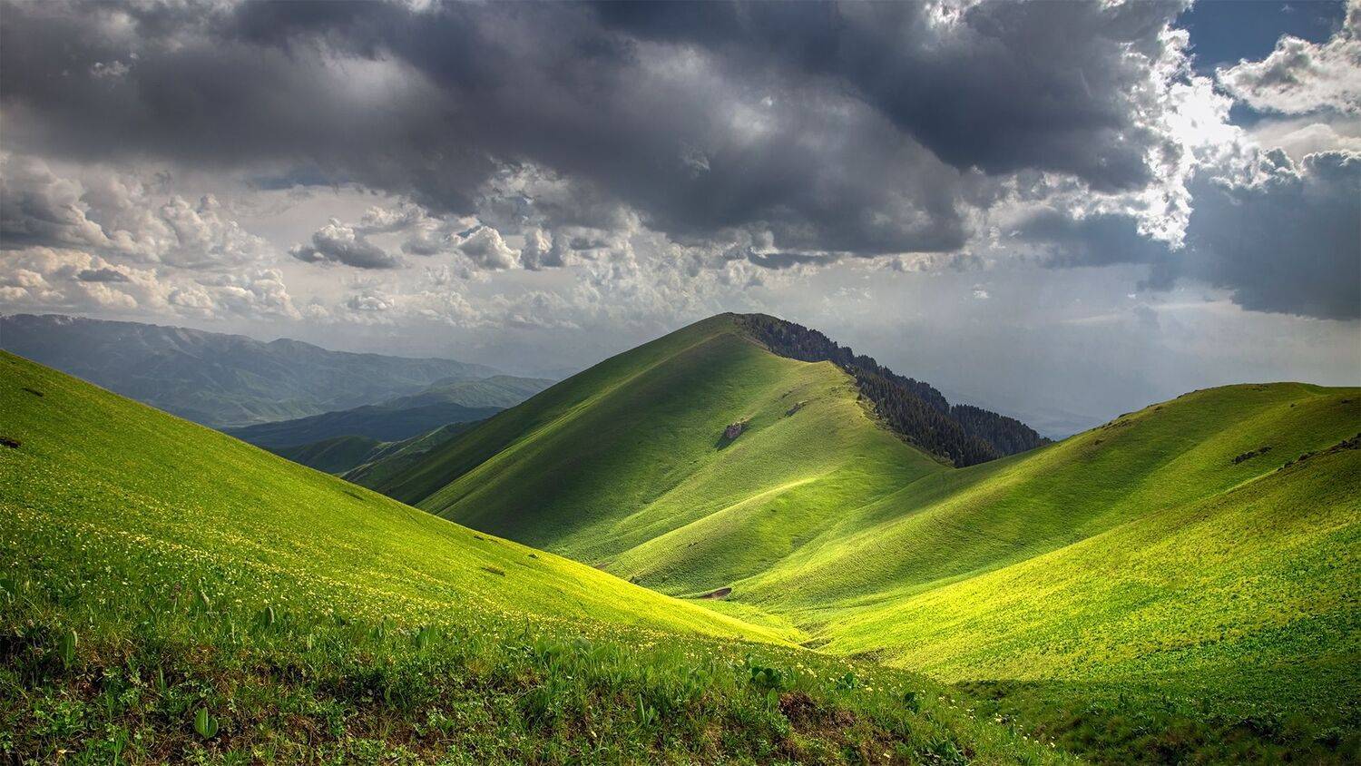 кыргызстан, горы, Элина Магалимова