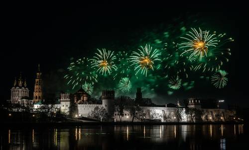 Victory Day salute, Moscow, 2021