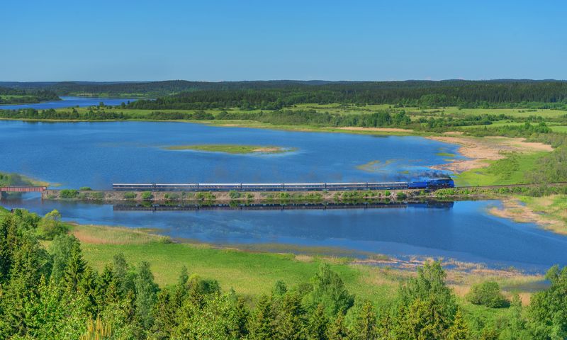 skrylov,krylov_official,паровоз,ретропоезд,п36,поезд,лето,train,озеро,Сортавала,Карелия,рускеальскийэкспресс,nikonrussia Photo #107 фото превью