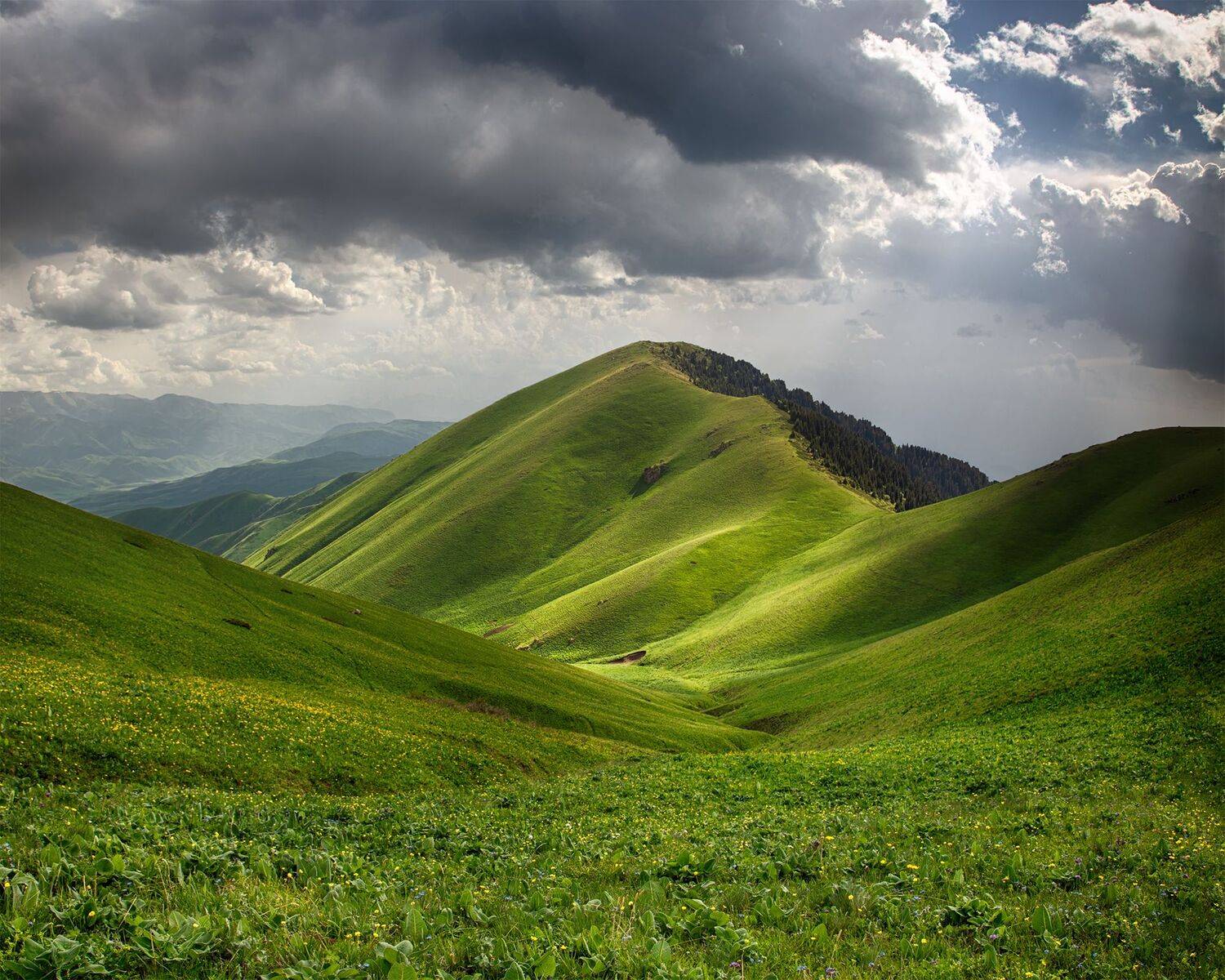 кыргызстан, горы, Элина Магалимова