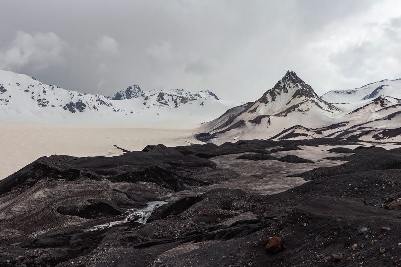 горы, альпинизм, кавказ, ледники lone rock.... фото превью